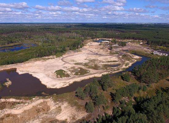 Масштабная нелегальная добыча песка безнаказанно ведется в Нижегородской области