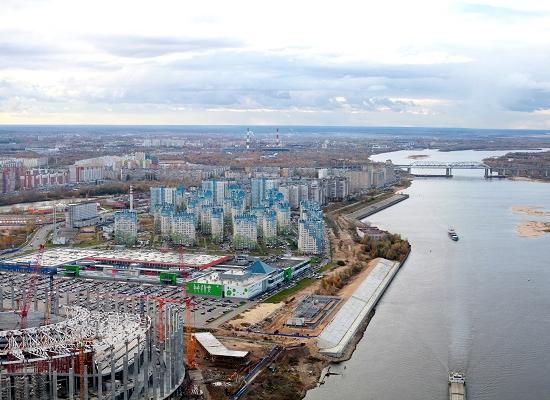 Следствие усмотрело ущерб бюджету на 233 млн руб. при берегоукреплении в ЖК «Седьмое небо» Нижнего Новгорода