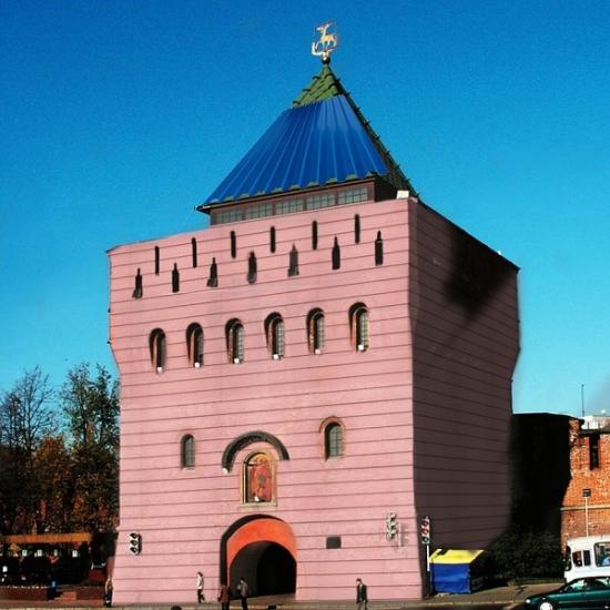 Дизайнер «примерил» сайдинг на Нижегородский кремль, впечатлившись ремонтом дома культуры