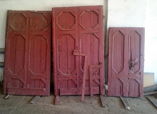 Уникальные ворота, считавшиеся утраченными при сносе дома в Городце, уцелели