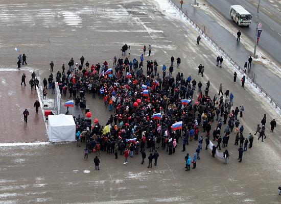 Митинг за бойкот выборов президента РФ прошел в Нижнем Новгороде