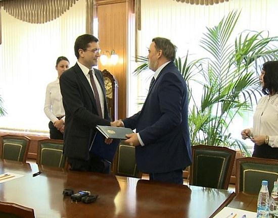Никитин и Артемьев подписали соглашение о сотрудничестве между ФАС и Нижегородской областью