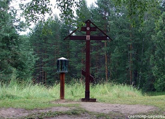 Похищены три поклонных креста возле озера Светлояр в Воскресенском районе