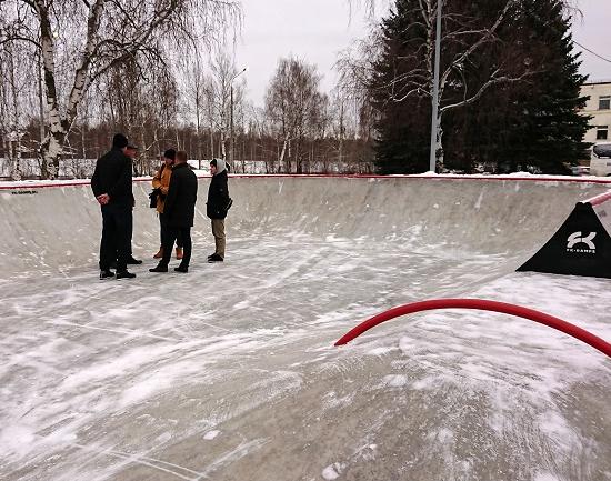 Первый бетонный скейт-парк построен в Нижнем Новгороде