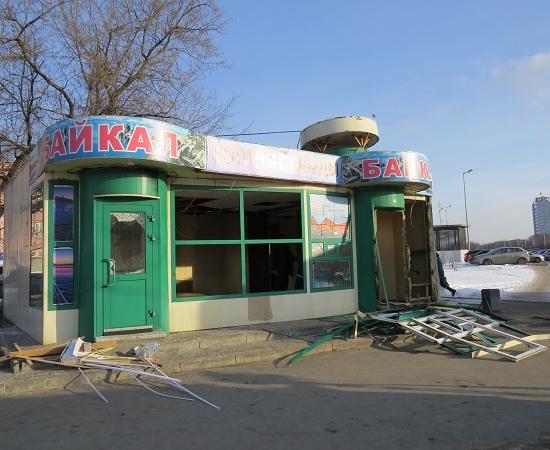 Начат демонтаж «разливаек» в Автозаводском районе Нижнего Новгорода