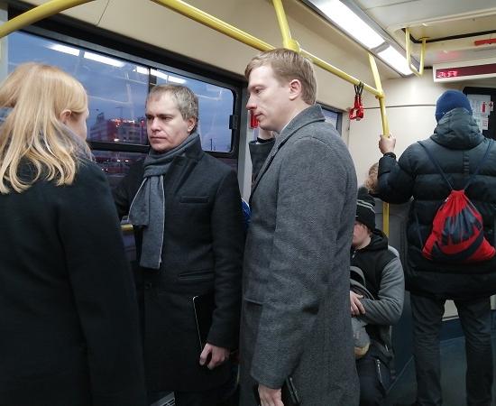 Мэрия анонсирует встречи нижегородцев с главой города Пановым в муниципальном транспорте