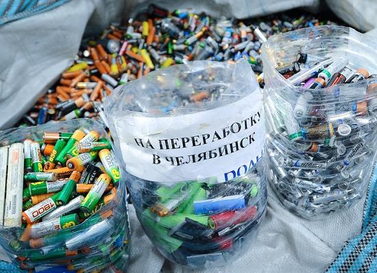 Сбор отработанных батареек начала сеть гипермаркетов в Нижнем Новгороде