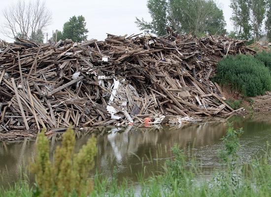 Многомиллионная компенсация ущерба затребована с владельца земли на Гребном канале, где свалены отходы