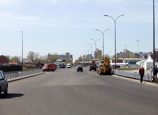 Пять километров дорог построено вокруг стадиона «Нижний Новгород»