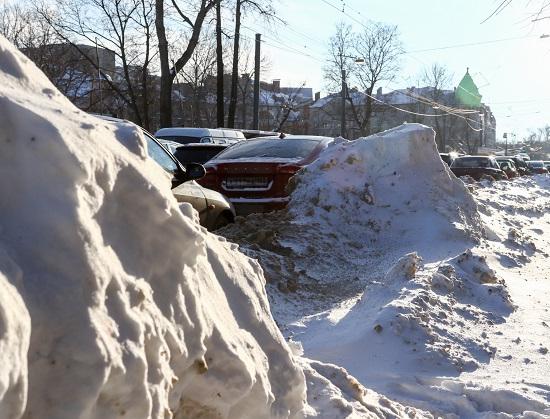 Менее 5,5 млн руб. предусмотрено на вывоз снега в ноябре и декабре из центра Нижнего Новгорода
