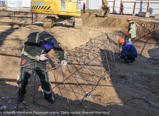 После ремонта коллектора открывается движение по улице Горной в Нижнем Новгороде