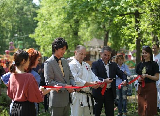Сакуры посадили в нижегородском парке 1 Мая в честь года Японии в России