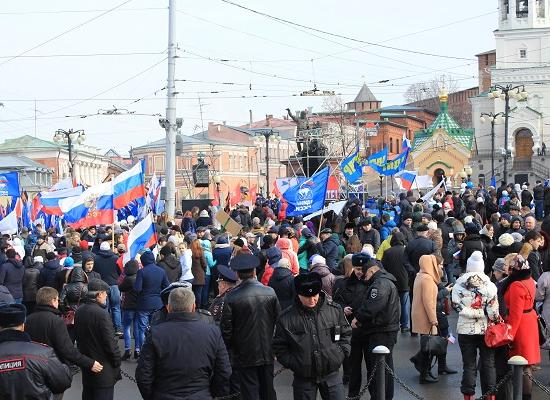 Одна парламентская партия не участвовала в нижегородском митинге-концерте в честь присоединения Крыма
