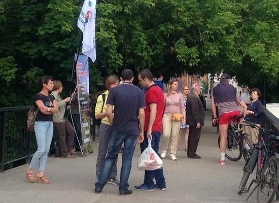 Активисты собирают подписи против засыпки и застройки Почаинского оврага Нижнего Новгорода