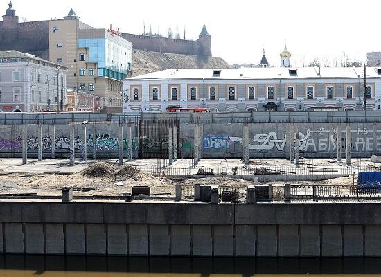 Подрядчик предложил менее 7% от начальной цены контракта за расчистку Нижне-Волжской набережной в Нижнем Новгороде