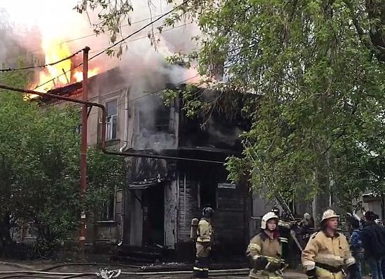Расселенные деревянные дома продолжают гореть в Нижнем Новгороде