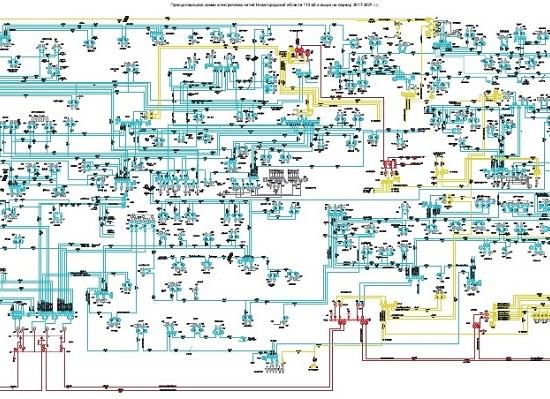 Подробные карты-схемы нижегородской энергосистемы выложило в публичный доступ правительство области