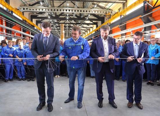 Производство стеклопластиковых труб торжественно открыто в Дзержинске Нижегородской области