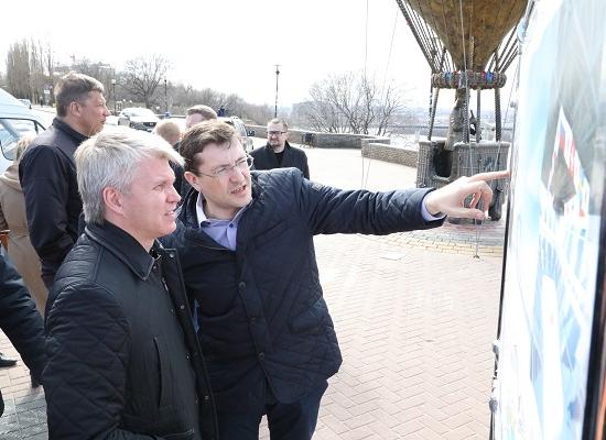 Министр спорта РФ Колобков оценил проект ледовой арены на Стрелке в Нижнем Новгороде