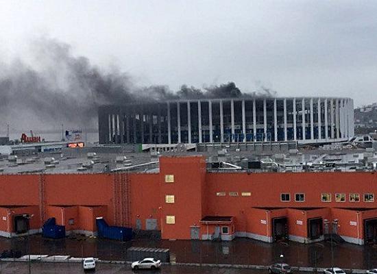 Пожарные направлены к стадиону «Нижний Новгород»