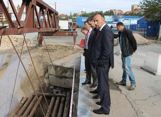 Завершается реконструкция разрушенного ливнем моста возле рынка «Герц» в Нижнем Новгороде