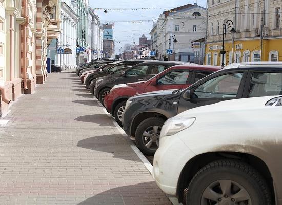 Муниципальные платные парковки начинают работать в штатном режиме на Рождественской в Нижнем Новгороде
