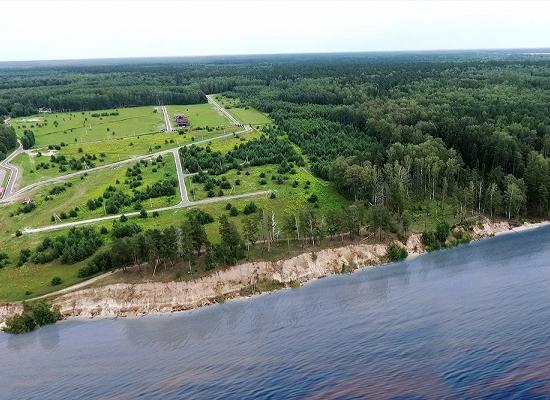 «ЮТА Дом» предлагает землю по цене от 30 тыс. руб. за сотку на берегу Горьковского моря