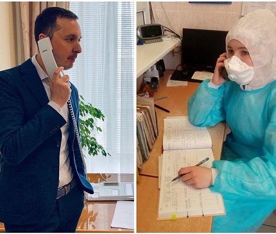 Замгубернатора связался с медиками, изолированными в больнице №40 Нижнего Новгорода